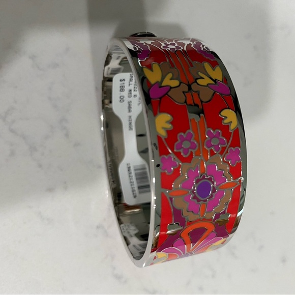 Johnny Was Red Saba Hinged Bracelet - Picture 3 of 9